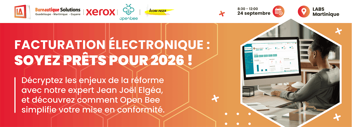 S&eacute;minaire TPE/PME &ndash; Facturation &Eacute;lectronique : anticipez la r&eacute;forme avec Open Bee Essential